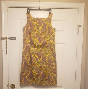 Lauren by Ralph Lauren Paisley Sheath Dress